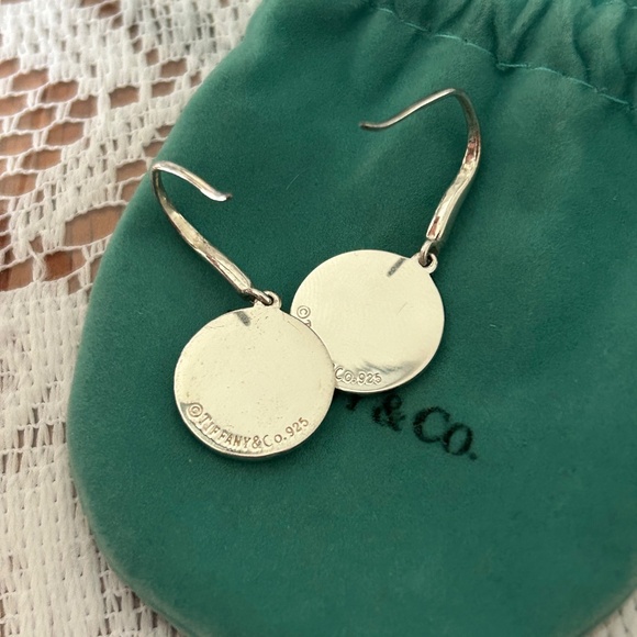 Tiffany & Co Circle Dange Earrings - Picture 4 of 4